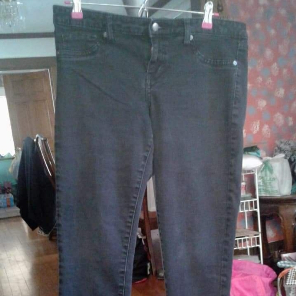 Black jeggings